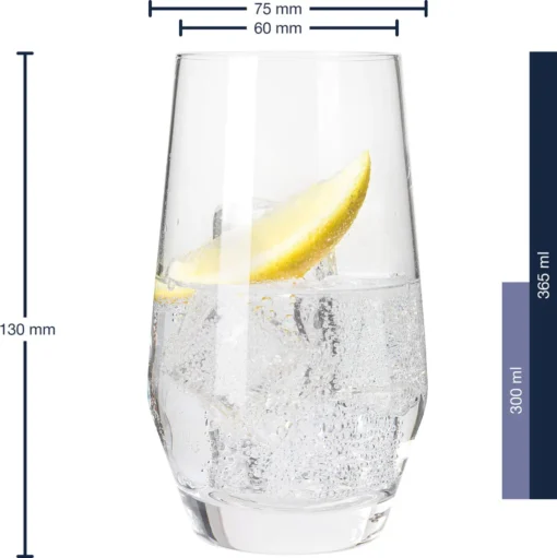 Leonardo Trinkglas PUCCINI 6er-Set 365 Ml, 069558 – Bild 2