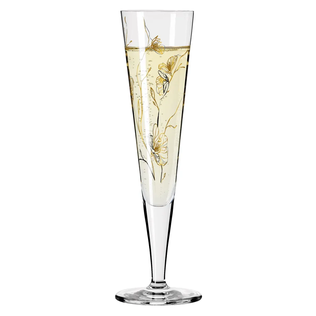 Goldnacht Champagnerglas #7 Von Marvin Benzoni 6 Goldnacht Champagnerglas #7 Von Marvin Benzoni – Bild 6