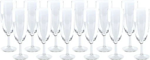 12 Sektgläser Set – Bild 2