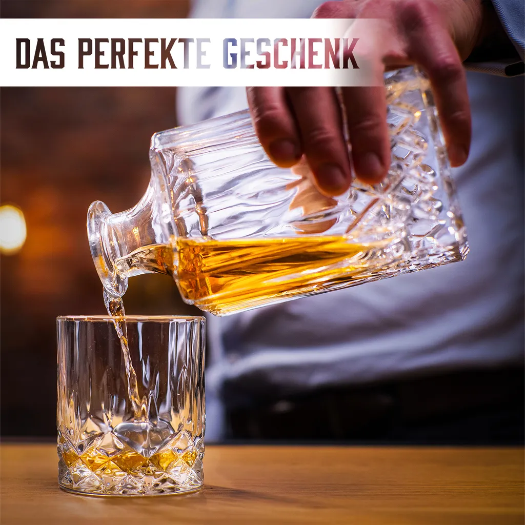 Whisiskey - Whiskygläser Set – 2 Tumbler Gläser (2x 320 Ml) – Whisky Geschenkset - Whisky Zubehör Set - Geschenke Für Männer 4 Whisiskey - Whiskygläser Set – 2 Tumbler Gläser (2x 320 Ml) – Whisky Geschenkset - Whisky Zubehör Set - Geschenke Für Männer – Bild 4