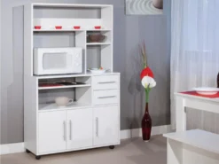 Küchenbuffet Buffetschrank Mit 3 Türen & 2 Schubladen - Weiß - ASTRID 5 Küchenbuffet Buffetschrank Mit 3 Türen & 2 Schubladen - Weiß - ASTRID -Qualitätsladen Für Geschirr a9e5ee5c3cefd5201c34d7e1b944ffb9