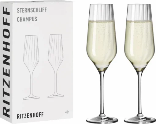 Sternschliff Champusglas-Set #2 Von Ritzenhoff Design Team – Bild 9