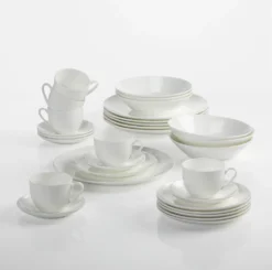 Maxwell & Williams Cashmere Resort Kaffee- Und Tafelset, Coupe, Geschenkbox, Bone China Porzellan, 30-tlg., BC1960 6 Maxwell & Williams Cashmere Resort Kaffee- Und Tafelset, Coupe, Geschenkbox, Bone China Porzellan, 30-tlg., BC1960 -Qualitätsladen Für Geschirr abe23a44847da4aaa2fa5614571f9fae