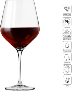 KROSNO Splendour Große Burgunder Rot-Weingläser, 6er-Set, 860 Ml 36 KROSNO Splendour Große Burgunder Rot-Weingläser, 6er-Set, 860 Ml -Qualitätsladen Für Geschirr ac353de1c0da8a04c3ca645e53165ebc