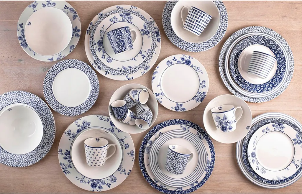 Laura Ashley Set 36-teiliges Geschirr 3 Laura Ashley Set 36-teiliges Geschirr – Bild 3