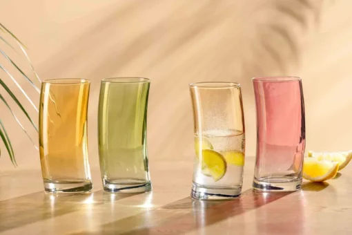 Leonardo Longdrinkbecher Swing Warm Sortiert – Bild 2