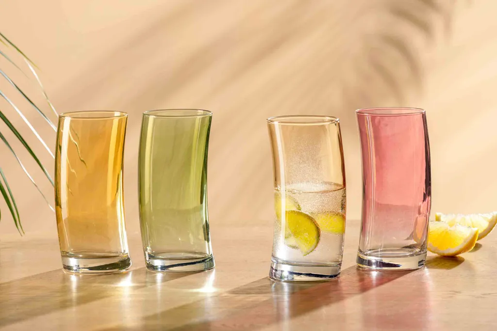 Leonardo Longdrinkbecher Swing Warm Sortiert 2 Leonardo Longdrinkbecher Swing Warm Sortiert – Bild 2