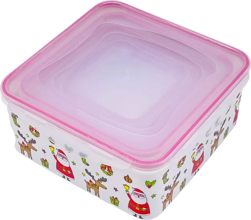 PLENTYFY Keksdosen 10 Teiliges Set Eckig - Plätzchendosen Zum Aufbewahren Von Gebäck Frischhaltedose Kekse - Luftdichte Vorratsdosen Mit Motiven Weihnachtsdosen Frischhaltedosen Mit Deckel 7 PLENTYFY Keksdosen 10 Teiliges Set Eckig - Plätzchendosen Zum Aufbewahren Von Gebäck Frischhaltedose Kekse - Luftdichte Vorratsdosen Mit Motiven Weihnachtsdosen Frischhaltedosen Mit Deckel – Bild 7