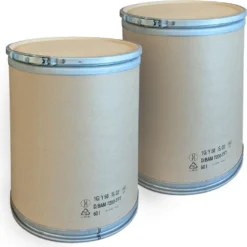 Plasteo Das ÖKOFASS 2x 60 Liter Fass Tonne Fibertrommel Deckelfass Papptrommel Container Zur Aufbewahrung Von Lebensmitteln BPA-Frei | Lebensmittelzulassung Gefahrgutzulassung Komplett Recycelbar