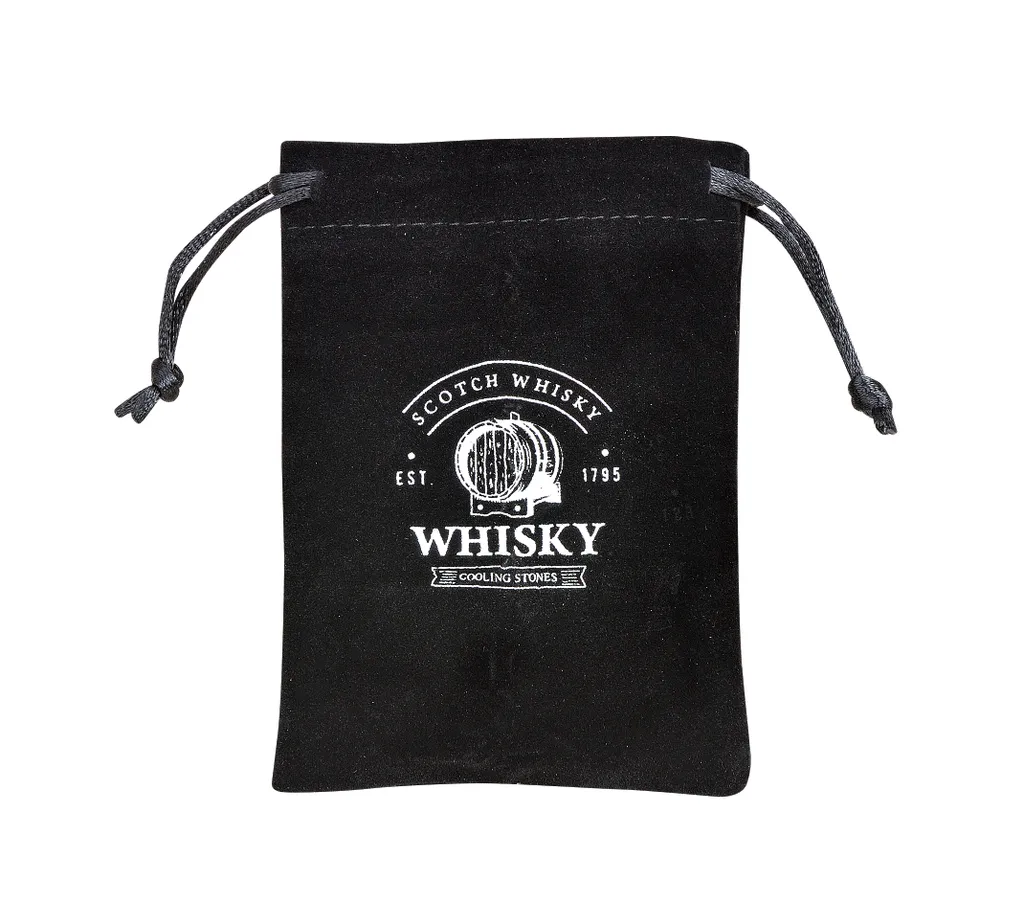 Whisky Geschenk-Set Mit 2 Gläsern, Eiswürfeln Aus Edelstahl, Zange, Samtbeutel In Einer Schönen Holzbox 12 Whisky Geschenk-Set Mit 2 Gläsern, Eiswürfeln Aus Edelstahl, Zange, Samtbeutel In Einer Schönen Holzbox – Bild 12