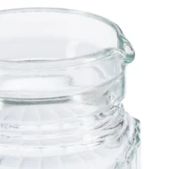 Relaxdays Saftkrug Glas 1 L -Qualitätsladen Für Geschirr afb6292cf1acde1f947bcbab4d343c57
