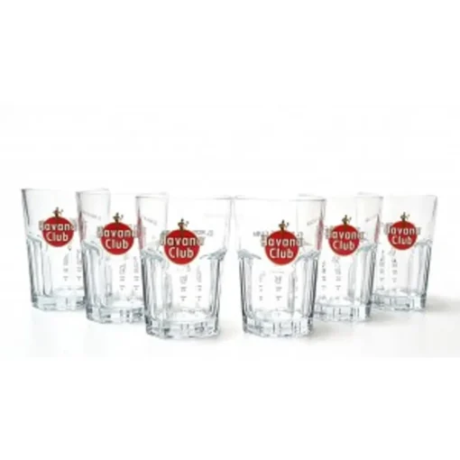 Havana Club Gläser Set – 6x Gläser Geeicht 2/4cl – Bild 2