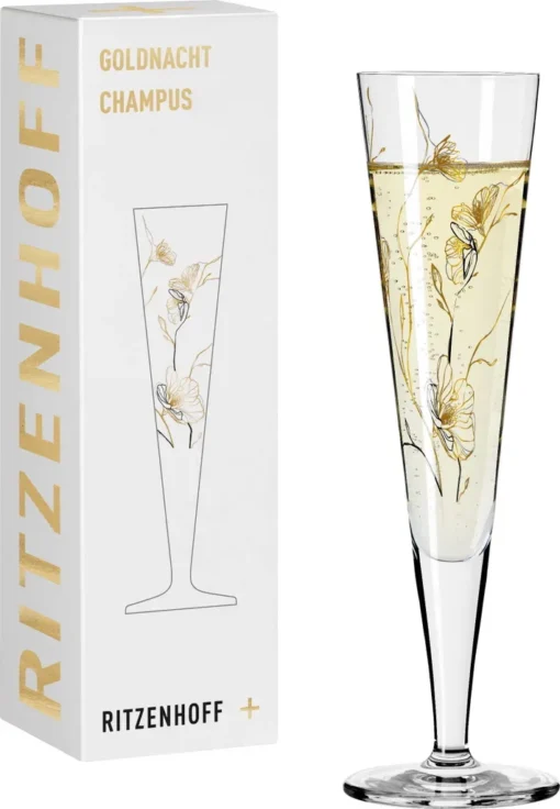 Goldnacht Champagnerglas #7 Von Marvin Benzoni – Bild 5