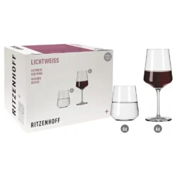 Lichtweiss Julie Rotwein- Und Wasserglas-Set #2 Von Nadine Niggemeier -Qualitätsladen Für Geschirr b0e7b1aef7381781f43d04b3afc8392e