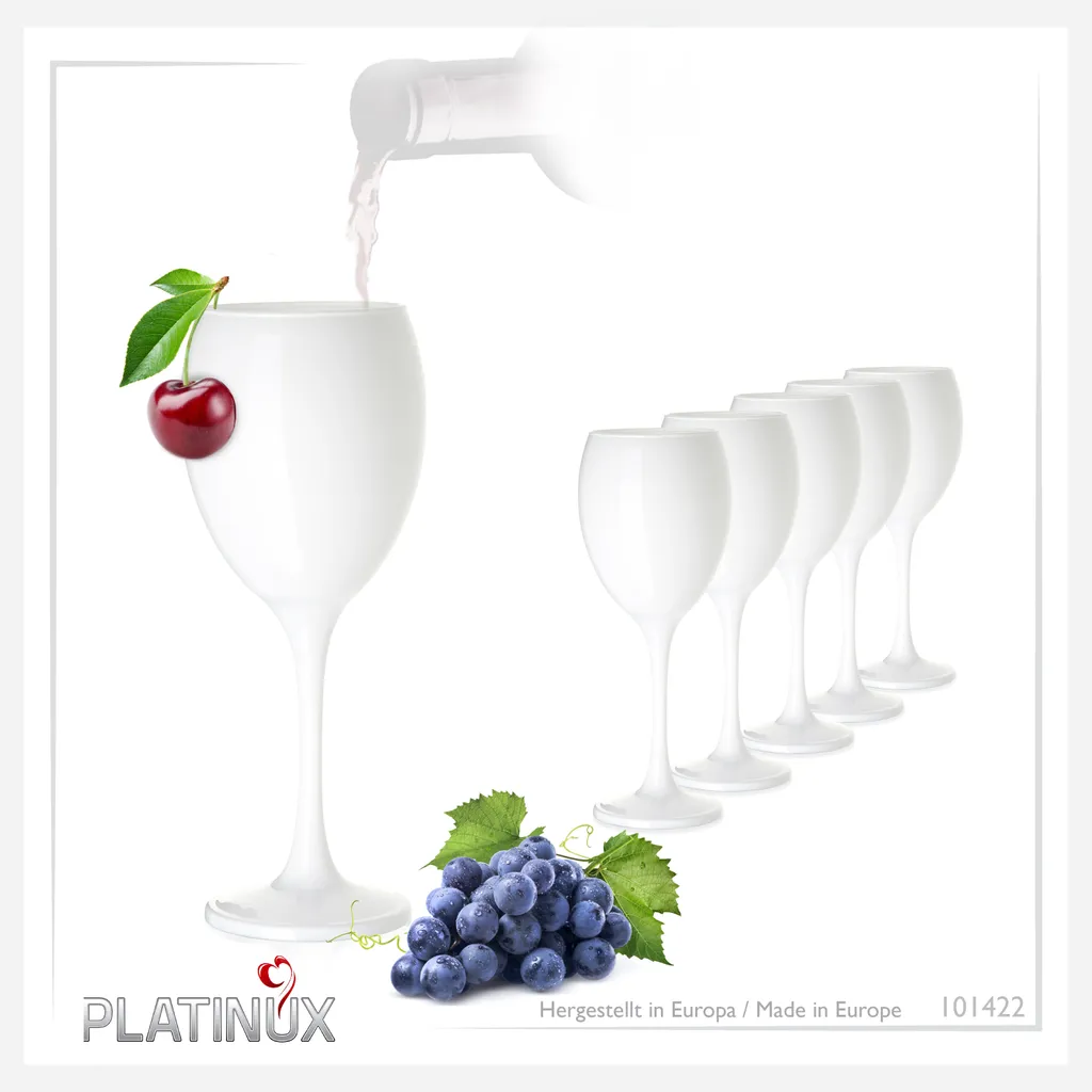 Weiße Weingläser Wasserglas Set 6 Teilig 130ml (max. 320ml) Aus Glas Massiv Weißweingläser Rotweingläser 9 Weiße Weingläser Wasserglas Set 6 Teilig 130ml (max. 320ml) Aus Glas Massiv Weißweingläser Rotweingläser – Bild 9
