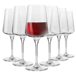 KROSNO Infinity Rotweingläser, 6er-Set, 500 Ml