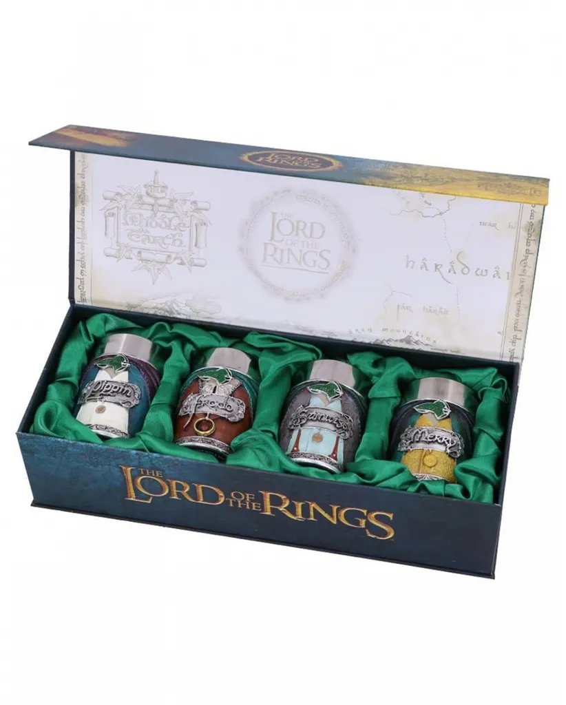 Der Herr Der Ringe Hobbit Shot Gläser Aus Kunststein 4 St. 6 Der Herr Der Ringe Hobbit Shot Gläser Aus Kunststein 4 St. – Bild 6