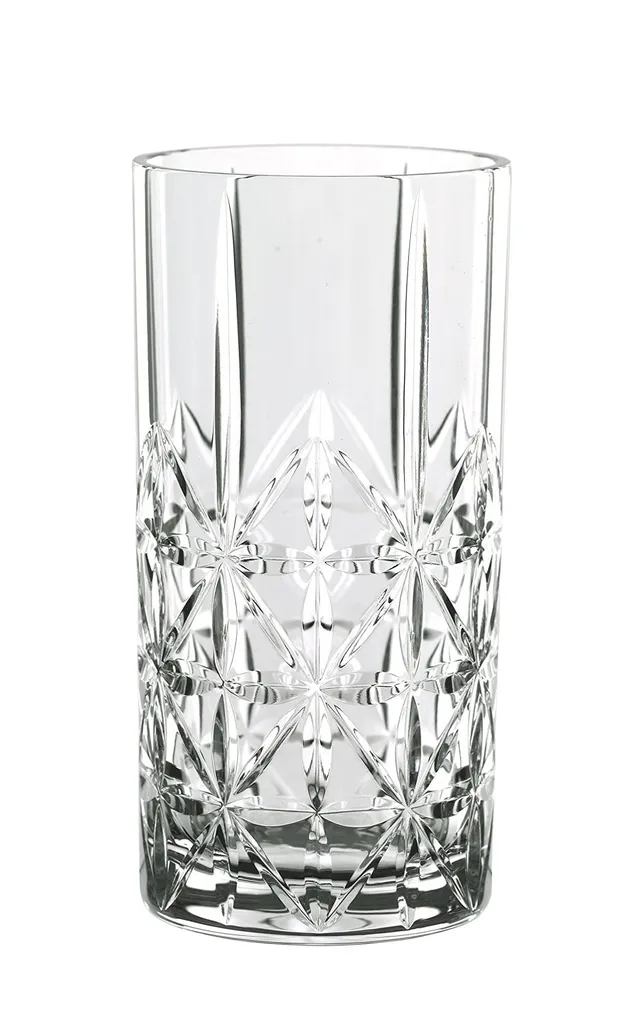 Nachtmann 0097784-0 Longdrinkbecher 'Highland' Kristallglas, 375 Ml, H: 15,1 Cm, ø 7,7 Cm, Transparent, 4-teilig (1 Set) 3 Nachtmann 0097784-0 Longdrinkbecher 'Highland' Kristallglas, 375 Ml, H: 15,1 Cm, ø 7,7 Cm, Transparent, 4-teilig (1 Set) – Bild 3