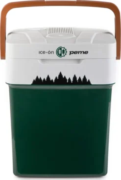 Tragbare Kühlbox Peme Ice-on Mini-Kühlschrank Für Auto Und Camping 32 Liter - In Pine Forest Grün