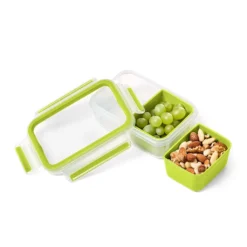 Emsa Snackbox CLIP & GO 0,55 Liter Transparent / Grün 20 Emsa Snackbox CLIP & GO 0,55 Liter Transparent / Grün -Qualitätsladen Für Geschirr b5030da629eb105bd95ee1bb1bc0a8d3