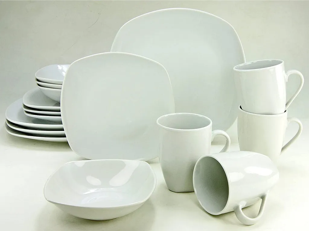 CreaTable 13915 Kombiservice Square Für 4 Personen, Porzellan, Weiß (1 Set, 16-teilig) 7 CreaTable 13915 Kombiservice Square Für 4 Personen, Porzellan, Weiß (1 Set, 16-teilig) – Bild 7