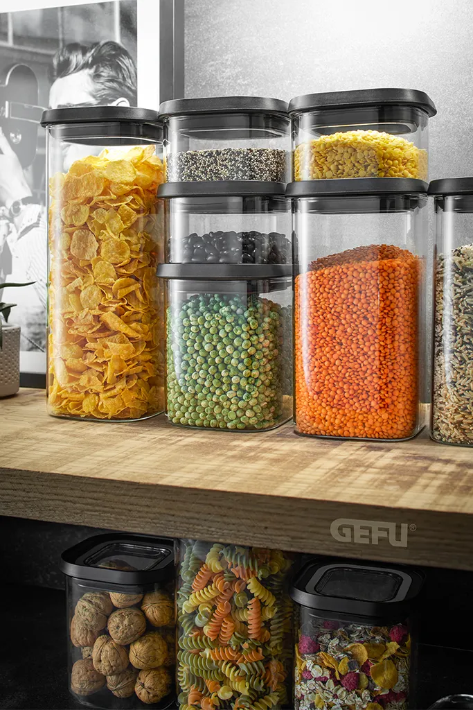 GEFU Vorratsdosen-Set PANTRY, 4-teilig 2 GEFU Vorratsdosen-Set PANTRY, 4-teilig – Bild 2