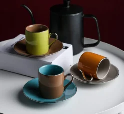 Artvigor, Porzellan Kaffeeservice, Bunt 12 Teilig Kaffee Set, Mit 6 Espressotassen 80 Ml, 6 Untertassen, Mehrfarbig 10 Artvigor, Porzellan Kaffeeservice, Bunt 12 Teilig Kaffee Set, Mit 6 Espressotassen 80 Ml, 6 Untertassen, Mehrfarbig -Qualitätsladen Für Geschirr b6a804489696794dc738febca252c013
