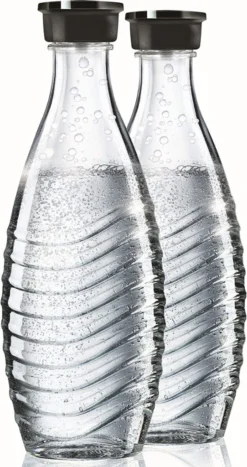 SodaStream Glaskaraffe Duo Pack Mit Schwarzem Deckel 2 Stück Je 600ml 5 SodaStream Glaskaraffe Duo Pack Mit Schwarzem Deckel 2 Stück Je 600ml -Qualitätsladen Für Geschirr b8d9a3734fa0454c3d7aeb3f88ce1329
