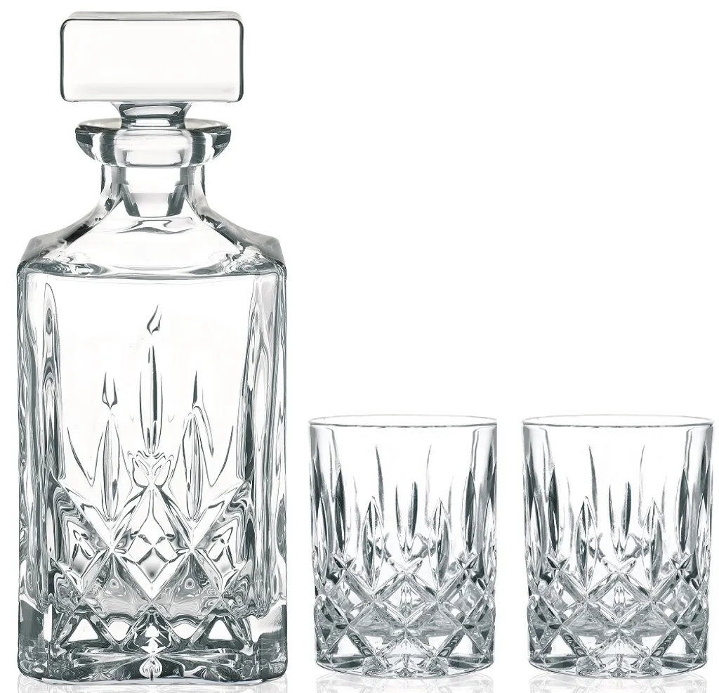 Nachtmann 0091899-0 Noblesse Whisky-Set, 1 X Karaffe/Dekanter + 2 X Whisky-Becher, Klar (1 Set) 14 Nachtmann 0091899-0 Noblesse Whisky-Set, 1 X Karaffe/Dekanter + 2 X Whisky-Becher, Klar (1 Set) – Bild 14