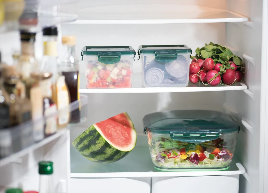 Genius Nicer Dicer Chef Auffangbehälter Groß & Klein Inkl. Deckel 6 Tlg 1 X 3300 Ml & 2 X 700 Ml Smaragdgrün; A27056 4 Genius Nicer Dicer Chef Auffangbehälter Groß & Klein Inkl. Deckel 6 Tlg 1 X 3300 Ml & 2 X 700 Ml Smaragdgrün; A27056 – Bild 4