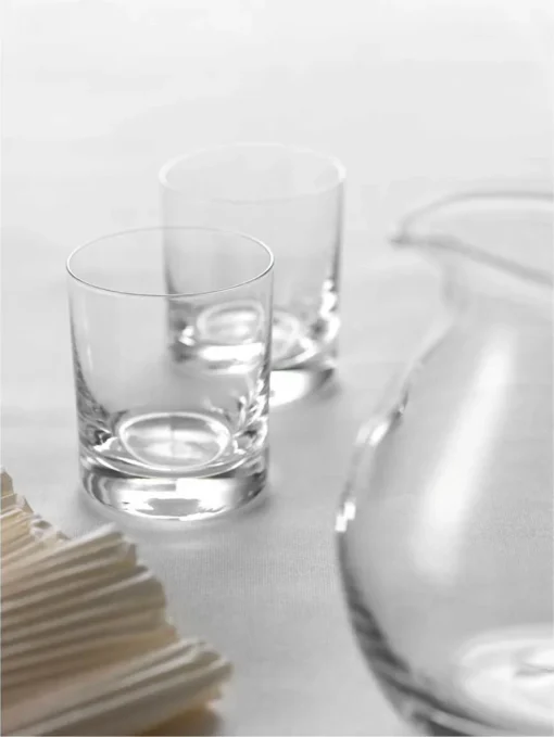 LEONARDO 039612 Easy+ Wasser Becher Medium, Glas, 240ml, H 12cm, Klar (6 Stück) – Bild 5
