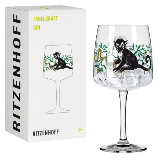 4er Set Ritzenhoff Gin Gingläser Fabelkraft ALLE MOTIVE Karin Rytter 2020 WA – Bild 2