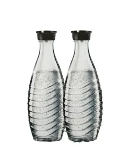 SodaStream Glaskaraffen 0,6 Liter Im 2er-Pack, 764997 38 SodaStream Glaskaraffen 0,6 Liter Im 2er-Pack, 764997 -Qualitätsladen Für Geschirr bb1438a9208e14eb01494462c902e238