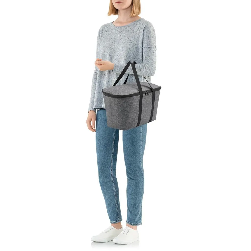 Reisenthel Coolerbag Twist Silver Kühltasche Faltbar 20 L - Twist Silver 10 Reisenthel Coolerbag Twist Silver Kühltasche Faltbar 20 L - Twist Silver – Bild 10