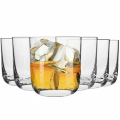 KROSNO Glamour Whiskygläser, 6er-Set, 300 Ml