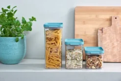 Mepal - Omnia Vorratsdose 3-teiliges Set - Küchenorganizer & Aufbewahrungsbox Mit Deckel - 700, 1100 & 2000 Ml - Nordic Berry 7 Mepal - Omnia Vorratsdose 3-teiliges Set - Küchenorganizer & Aufbewahrungsbox Mit Deckel - 700, 1100 & 2000 Ml - Nordic Berry -Qualitätsladen Für Geschirr bdd0df1299eedad3673ff4a1e34f8bab