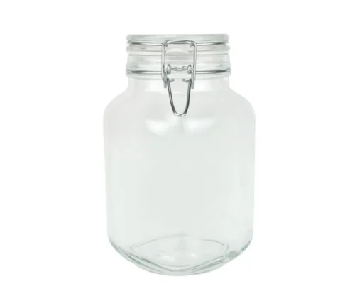 6er Set Einmachglas Bügelverschluss Original Fido 3,0L Vorratsgläser Incl. Bormioli Rezeptheft – Bild 2