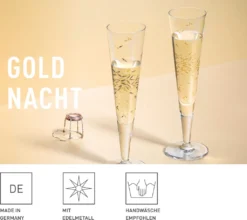 Goldnacht Champagnerglas-Set H22 Von Ritzenhoff Design Team 24 Goldnacht Champagnerglas-Set H22 Von Ritzenhoff Design Team -Qualitätsladen Für Geschirr bf1b2f067bfe3efe51bc07a2a5ff186a