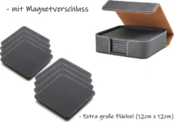 Würfelunterlage Set Würfelschale Würfelset Unterlage Würfelbecher Bierdeckel Set 8er -Qualitätsladen Für Geschirr bf3d7e1ccdf3637a1e2ac377e9847950