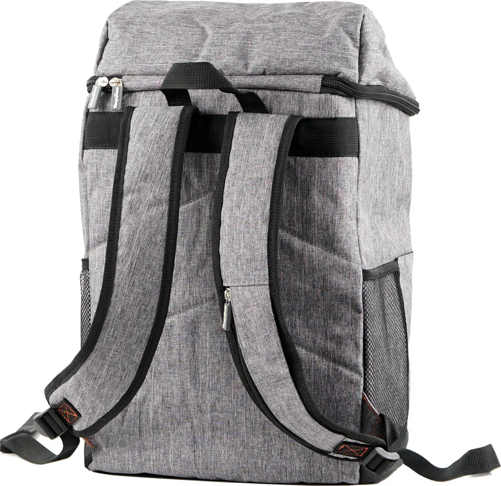 CampFeuer Kühlrucksack 20 Liter Grau, Leicht Und Wasserdicht 2 CampFeuer Kühlrucksack 20 Liter Grau, Leicht Und Wasserdicht – Bild 2