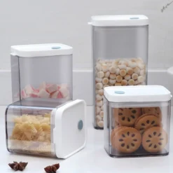 Vorratsbehälter Für Lebensmittel Quadratischer Vorratsbehälter Aus Kunststoff Aus Kunststoff (1500 Ml) 1 Stk -Qualitätsladen Für Geschirr c07204fb34c7fa51d6b2bef2fb0b3c90