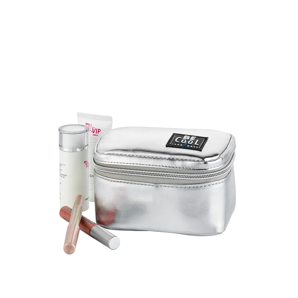 BE CooL BE CooL Kühltasche Kosmetik Mäppchen Silber Small 1 BE CooL BE CooL Kühltasche Kosmetik Mäppchen Silber Small