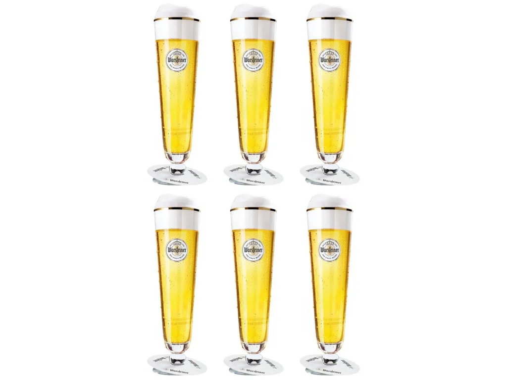 Warsteiner Biergläser 300 Ml - 6 Stück 2 Warsteiner Biergläser 300 Ml - 6 Stück – Bild 2