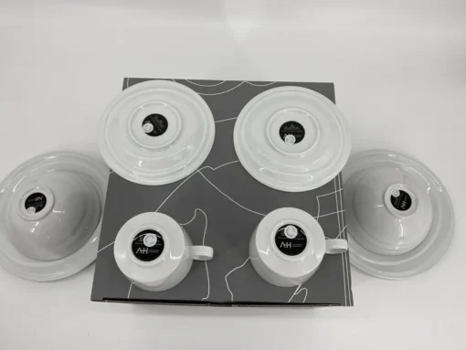 Alexander Herrmann Geschirr-Set 8-teilig, Rosenthal Porzellan, Weiß - 28495 – Bild 6
