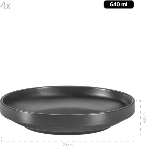 Tellerset, Porzellan Tellerset, Porzellan Vada Mäser – Bild 2