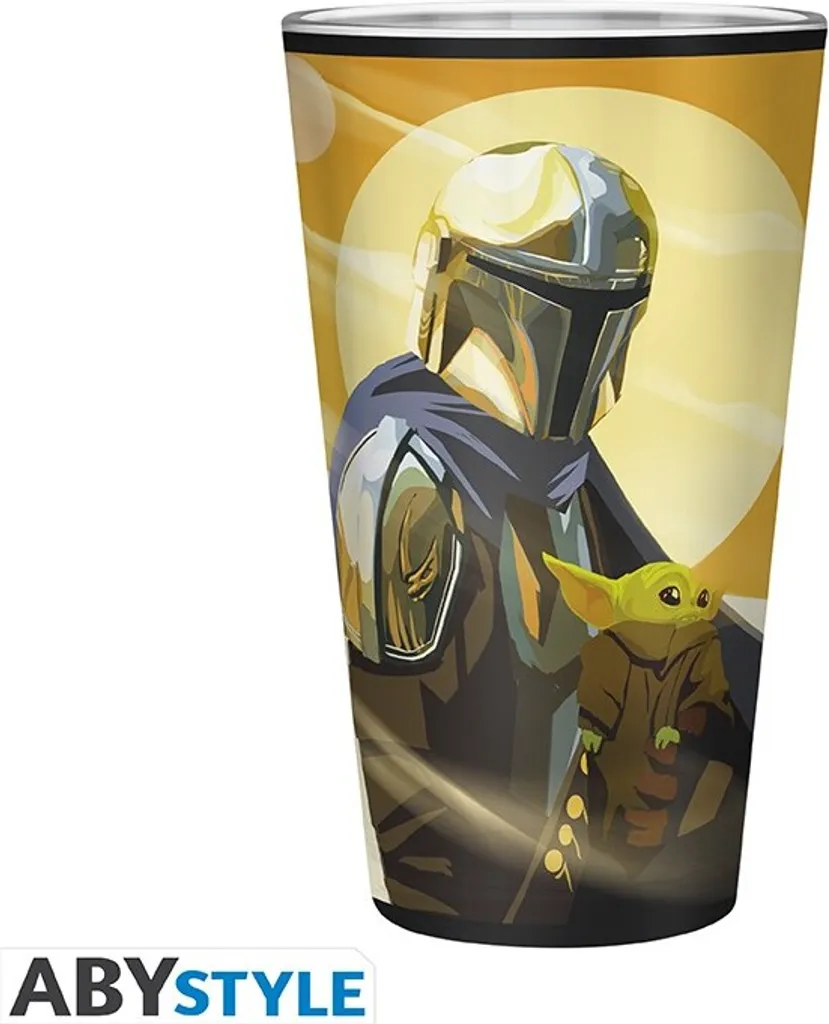 GLAS STAR WARS XXL THE MANDALORIAN - Drinkware 2 GLAS STAR WARS XXL THE MANDALORIAN - Drinkware – Bild 2