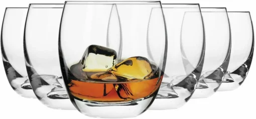 KROSNO Elite Whiskygläser, 6er-Set, 300 Ml