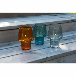 RIG-TIG By Stelton Windlicht VIVA In Verschiedenen Farben, RIG_TIG:VIVA Windlicht - Amber -Qualitätsladen Für Geschirr c51ff48d9741b2ba0292f343e7a8407e