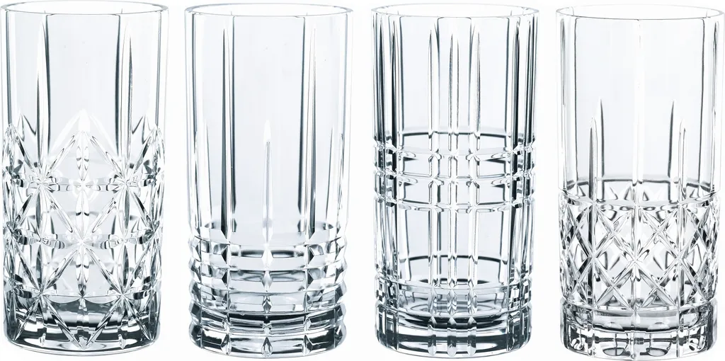 Nachtmann 0097784-0 Longdrinkbecher 'Highland' Kristallglas, 375 Ml, H: 15,1 Cm, ø 7,7 Cm, Transparent, 4-teilig (1 Set) 11 Nachtmann 0097784-0 Longdrinkbecher 'Highland' Kristallglas, 375 Ml, H: 15,1 Cm, ø 7,7 Cm, Transparent, 4-teilig (1 Set) – Bild 11