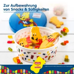 Zenker Haribo Vorratsdose Als Aufbewahrung Für Snacks Und Süßigkeiten Frischhaltedose Aus Kunststoff Mit Süßem Goldbär-Design Runde Dose Für Die Küche 11 Zenker Haribo Vorratsdose Als Aufbewahrung Für Snacks Und Süßigkeiten Frischhaltedose Aus Kunststoff Mit Süßem Goldbär-Design Runde Dose Für Die Küche -Qualitätsladen Für Geschirr c99ca5b65a010dc90d014158f533f196